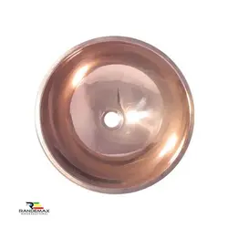 کاسه روشویی استیل گلچین