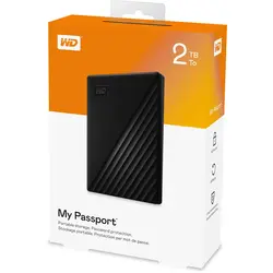 هارد اکسترنال وسترن دیجیتال مدل My Passport ظرفیت 2 ترابایت - سله بن