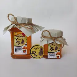 عسل چهل گیاه کردستان با موم