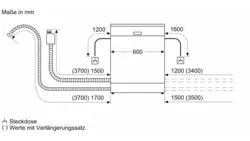 ماشین ظرفشویی 13 نفره بوش مدل SMS46KW01E