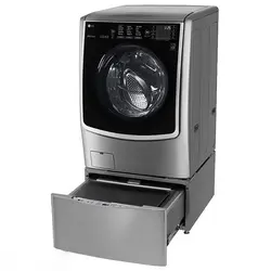 ماشین لباسشویی 21 کیلویی ال جی مدل FH0C9CDHK72 نقره ای