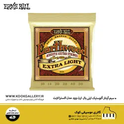 سیم گیتار آکوستیک ارںی بال ارث وود مدل اکسترا لایت