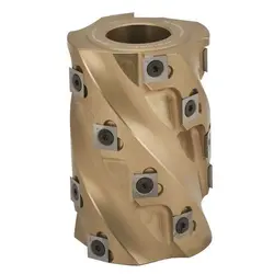 توپی فرز پرداخت زنبوری 8 سانت دامار پلاس مدل DM+HCD80*L120*B35*Z4 GOLD