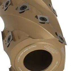 توپی فرز پرداخت زنبوری 8 سانت دامار پلاس مدل DM+HCD80*L120*B35*Z4 GOLD