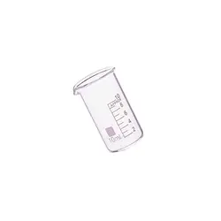 بشر شیشه ای چین ظرفیت ۱۰ میلی لیتر