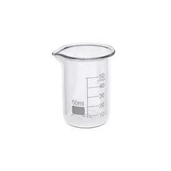 بشر شیشه ای چین ظرفیت ۵۰ میلی لیتر