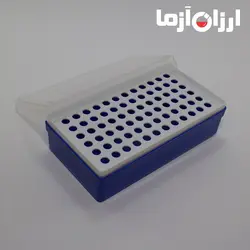 رک میکروتیوب در لولایی حجم ۱٫۵ و ۲