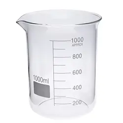 بشر شیشه ای چین ظرفیت ۱۰۰۰ میلی لیتر