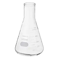 ارلن مایر شیشه ای چین ظرفیت ۵۰۰ میلی لیتر