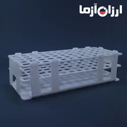 رک لوله ازمایش پلاستیکی ۲۰ خانه