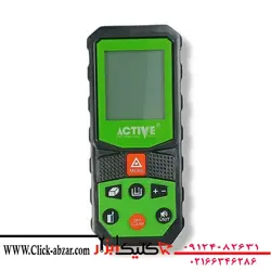 متر لیزری شارژی 80 متری نور سبز اکتیو ACTIVE مدل AC-7480G