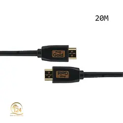 کابل HDMI ورژن 2.0 P-net Gold به طول 20 متر