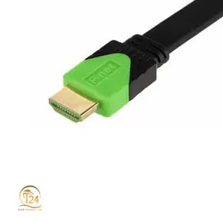 کابل HDMI فلت P-net 4K Ver2.0 به طول 5 متر