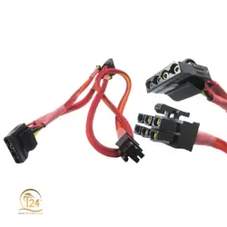 تبدیل ماژولار برق 6 پین پاور به برق IDE