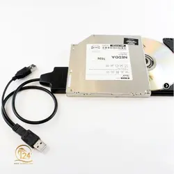 تبدیل SATA به USB مناسب DVD رایتر لپ تاپ