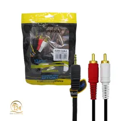 کابل صدا 1 به 2 EFFORT به طول 1.5 متر