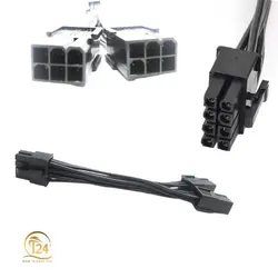 تبدیل برق 6 پین مادگی به 8 پین گرافیک (دو ورودی)