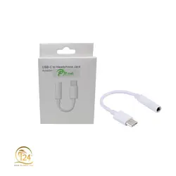 مبدل USB-C به جک 3.5 میلی متری صدا مدل P-net