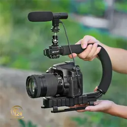 گیمبال و استبلایزر میکروفن دار مخصوص دوربین