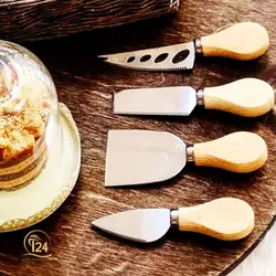 ست کارد صبحانه بامبو 4 عددی