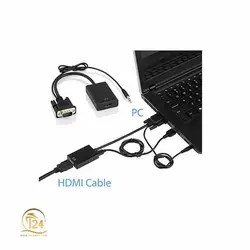 مبدل VGA به HDMI مدل Delta