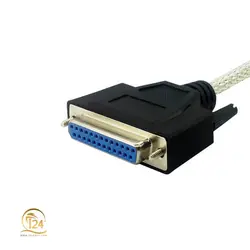 مبدل USB به 25 پین ماده پارالل D-Net