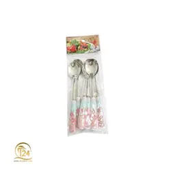 قاشق کوچک دسته سرامیکی