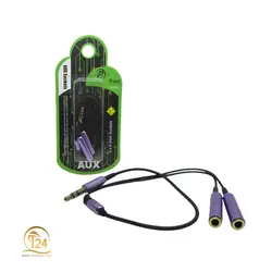 تبدیل 1 به 2 جک 3.5 میلی متری P-net مدل KB846