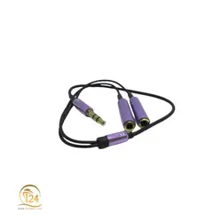 تبدیل 1 به 2 جک 3.5 میلی متری P-net مدل KB846