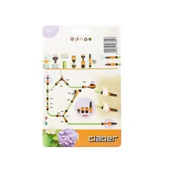 اتصالات آبیاری کلابر مدل 8802 مجموعه 4 عددی- ابزارآلات طلایی