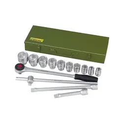 مجموعه 15 عددی آچار و سری بکس پروکسون مدل 23300 - ابزار آلات طلایی | Proxxon