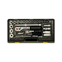 مجموعه 65 عددی بکس پروکسون مدل 23286 - ابزار آلات طلایی| Proxxon