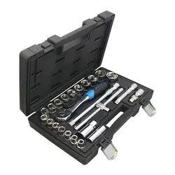 مجموعه 24 عددی آچار بکس لیکوتا ALK-8012FS - ابزارآلات طلایی