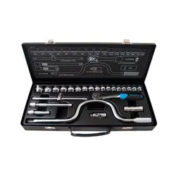 مجموعه 24 عددی آچار بکس لیکوتا مدل ALT-5015F|ابزارآلات طلایی
