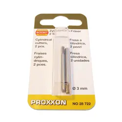 مجموعه 2 عددی سری فرز پروکسون 28722- ابزارآلات طلایی|Proxxon