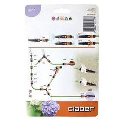 سری آبپاش کلابر مدل 8537 - ابزارآلات طلایی