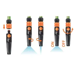 سری آبپاش کلابر مدل 8537 - ابزارآلات طلایی