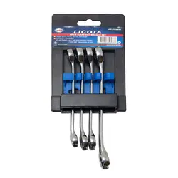 مجموعه 4 عددی آچار تخت لیکوتا AWT-FNMK01 | ابزارآلات طلایی