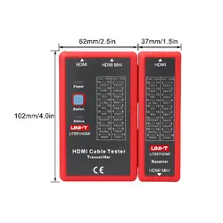 تستر کابل HDMI یونی-تی UT681HDMI - ابزار آلات طلایی| UNIT