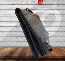کیف اداری چرم طبیعی تبریز کد46