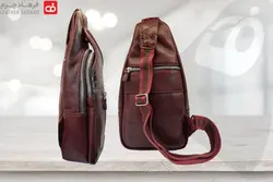 کیف دوشی چرم طبیعی بادی بگ