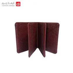کیف جا کارتی فلوتر چرم طبیعی تبریز