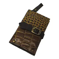 کیف جا کارتی زیپ دار چرم طبیعی