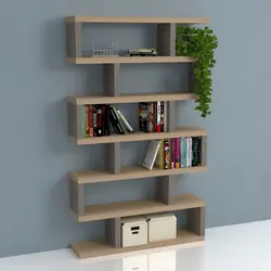 کتابخانه 6 طبقه مدل Aragon