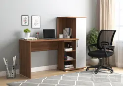 میز کامپیوتر مدل کتابخانه دار