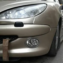 زه کروم دور پرژکتور پژو 206 طرح RC