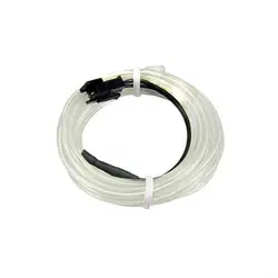 چراغ ال وایر لبه دار با ترانس 2 متری