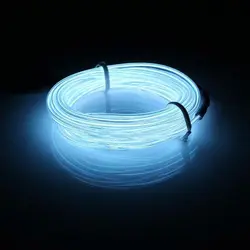 چراغ ال وایر لبه دار با ترانس 2 متری