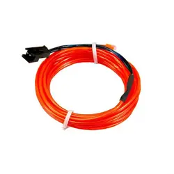 چراغ ال وایر لبه دار با ترانس 2 متری