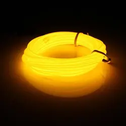 چراغ ال وایر لبه دار با ترانس 2 متری